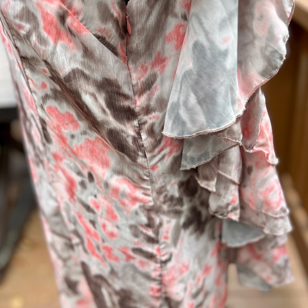 Rye one shoulder dress large boho - Picture 5 of 11